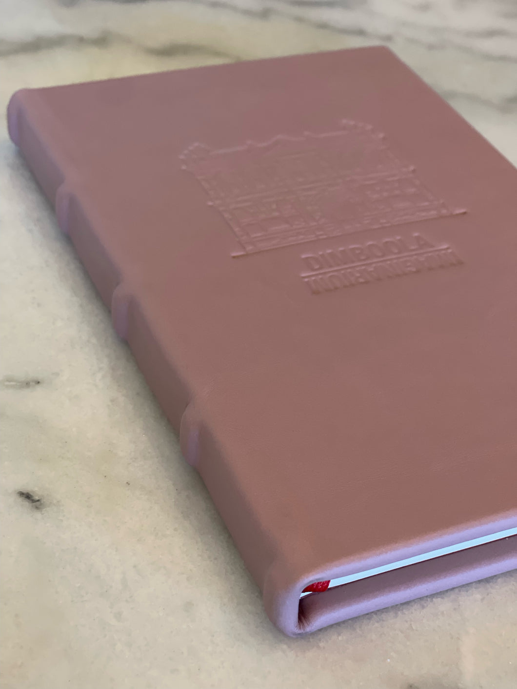 Leather Journal - Dusty Pink