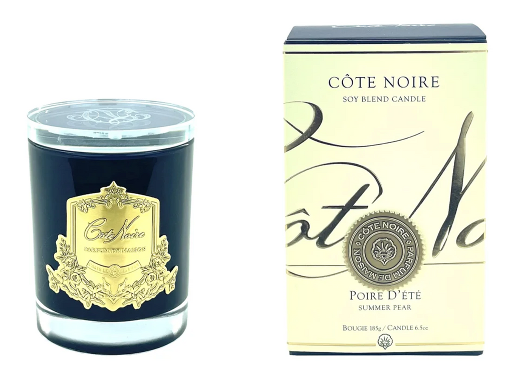 Summer Pear - Gold Badge Cote Noire Soy Candle 185g