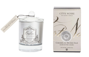 Salted Butter Caramel - Silver Badge Cote Noire 185g Soy Candle