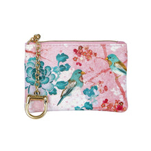Load image into Gallery viewer, &#39;Cherry Blossom Lovers&#39; Keychain Purse
