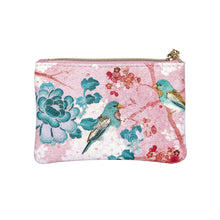 Load image into Gallery viewer, &#39;Cherry Blossom Lovers&#39; Keychain Purse

