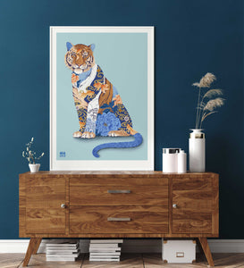 'Water Tiger' Fine Art Print